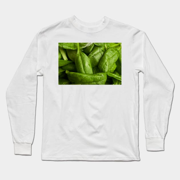 Fresh baby spinach Long Sleeve T-Shirt by naturalis